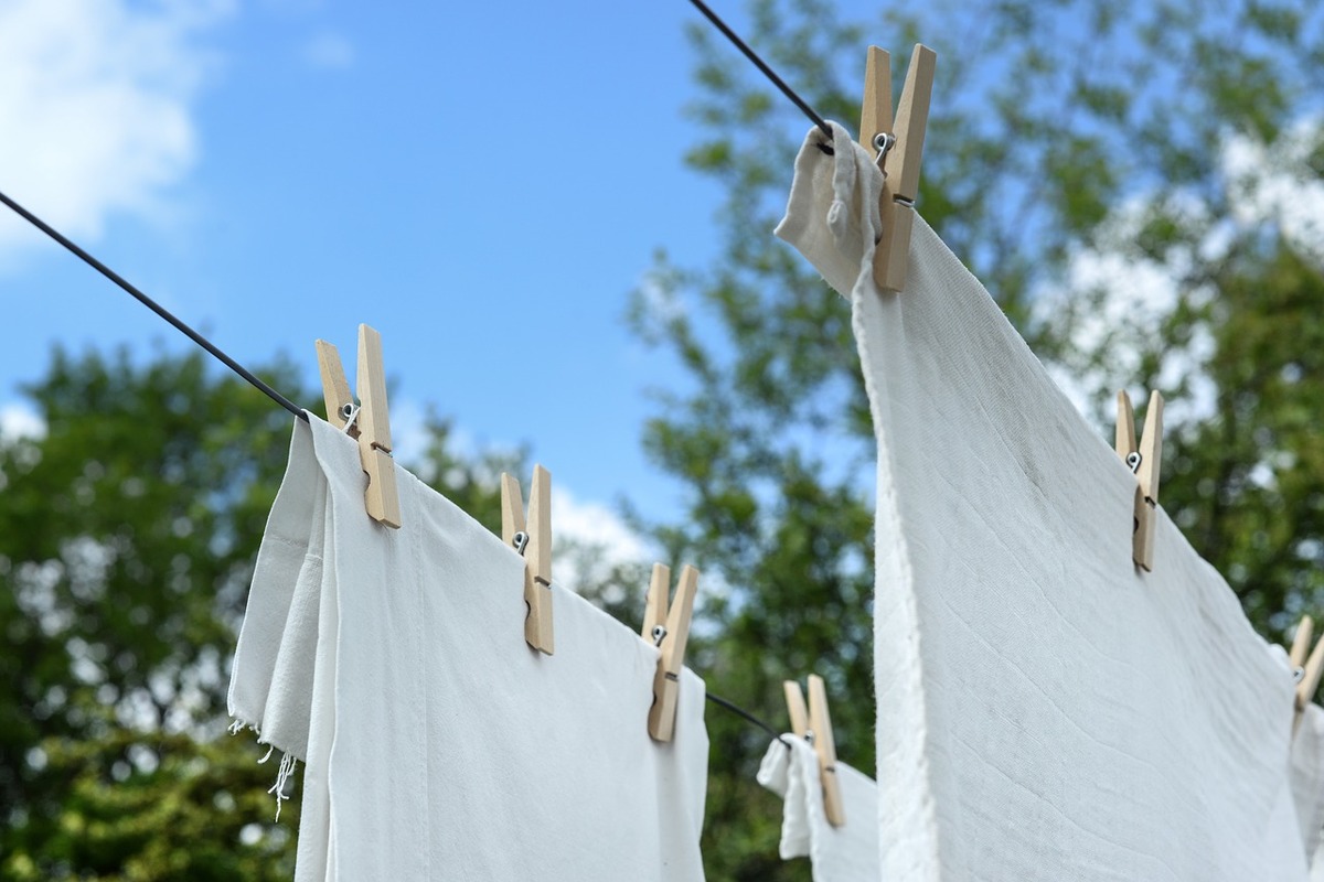 Truques para tirar bolor de roupa branca- Reprodução: Pixabay