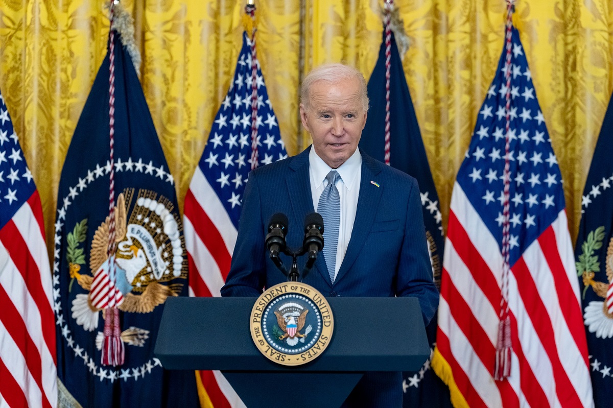 Biden: Ramadã pode ser esperança para cessar-fogo em Gaza. Foto: Official White House Photo by Cameron Smith