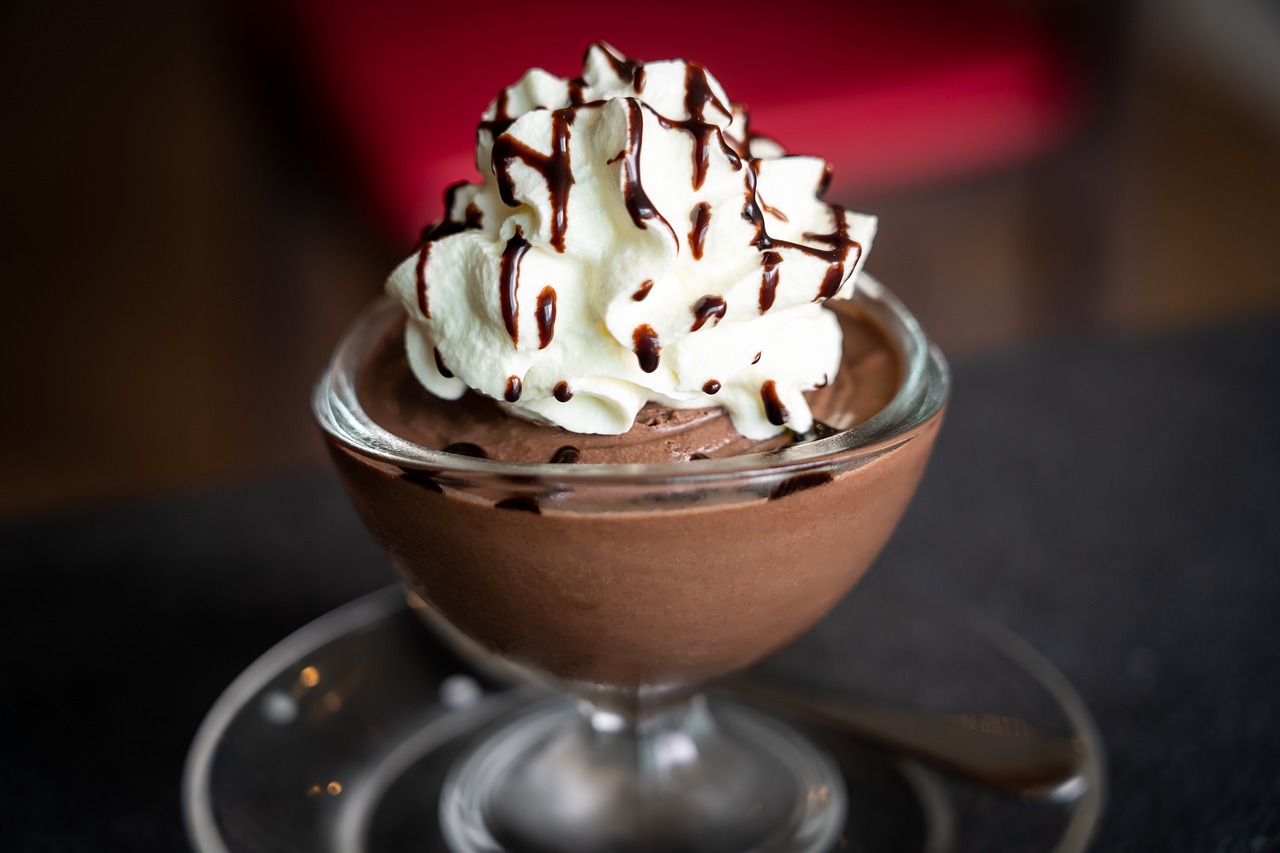 Mousse de chocolate: a receita da vovó sempre é mais gostosa. Foto: Pixabay