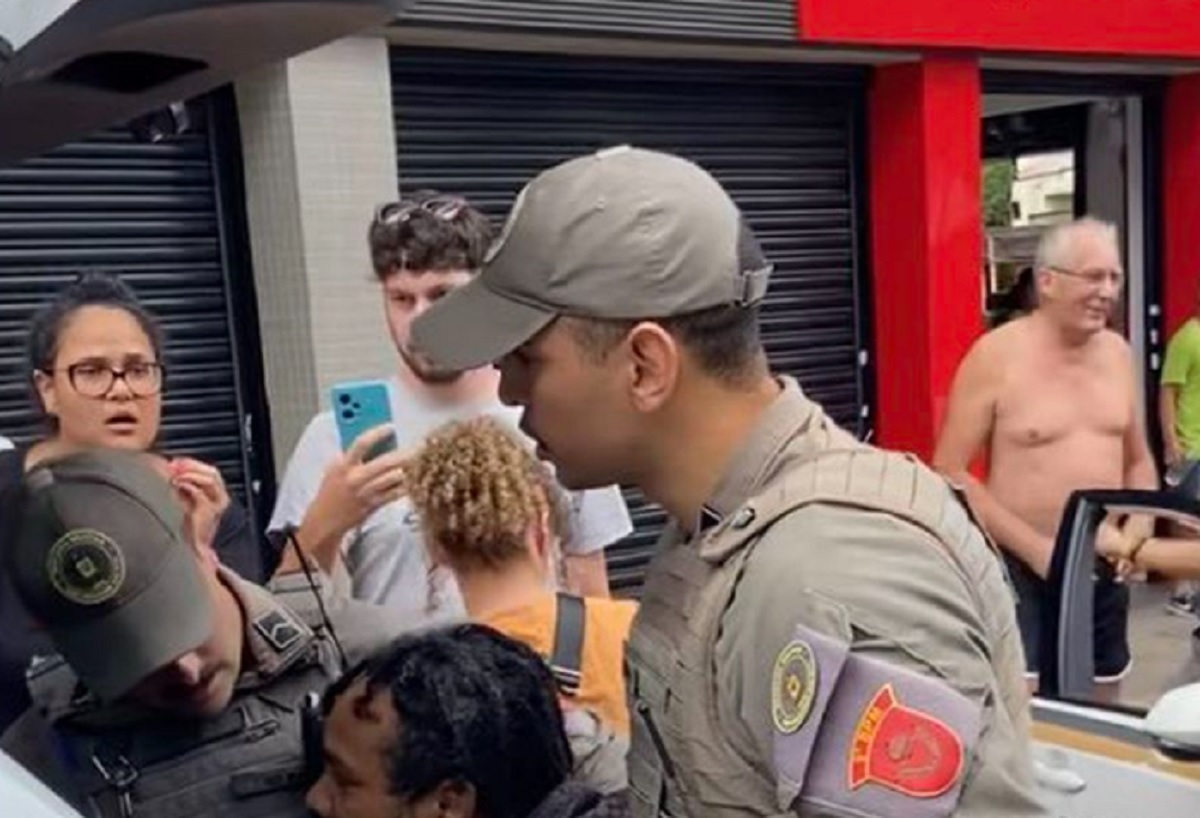 Ministro vê racismo após prisão de motoboy em Porto Alegre. Foto: reprodução @nietzsche4speed
